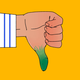 Thumbs down to lawns.